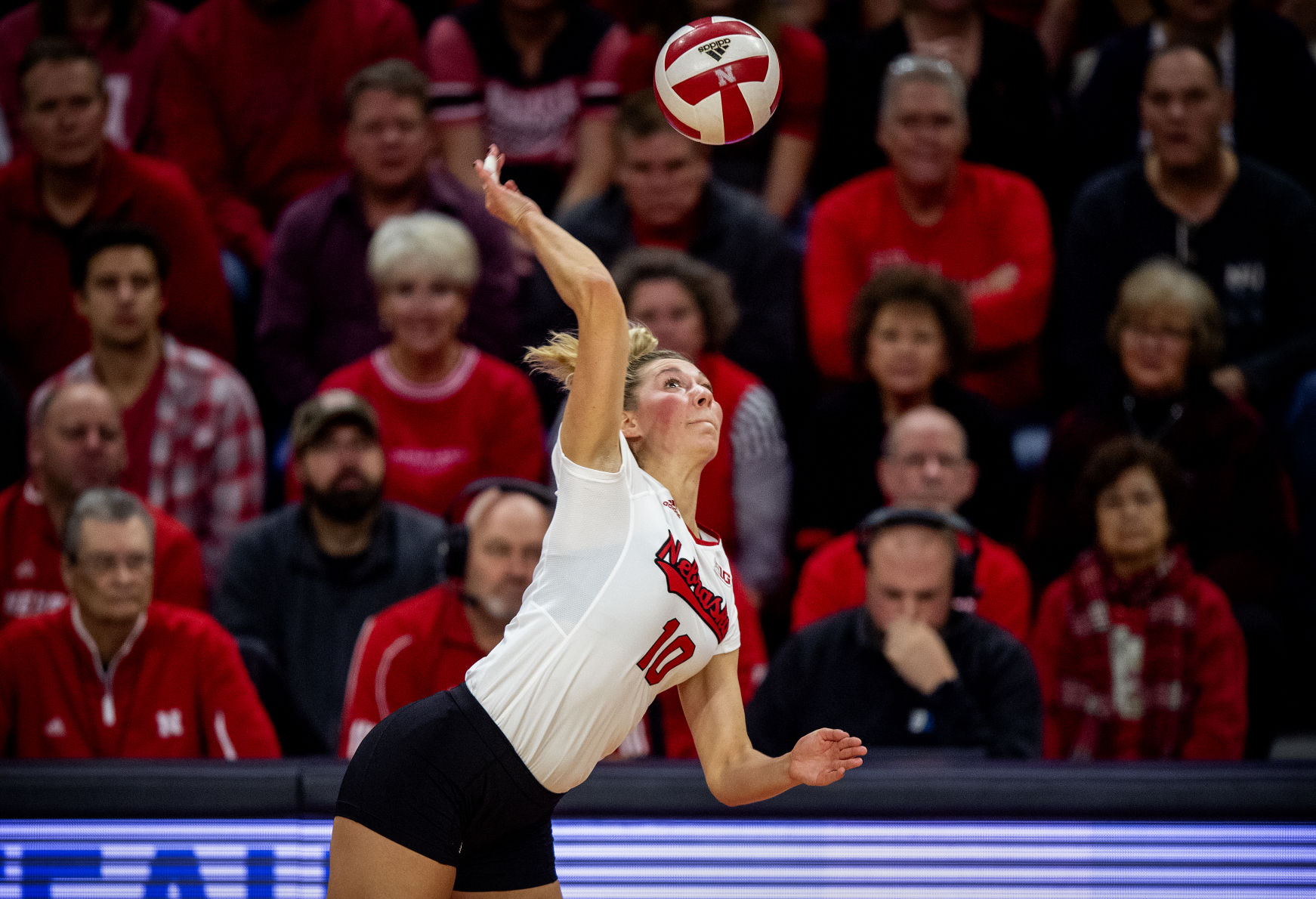 Nebraska volleyball vs. Northwestern, 11.6